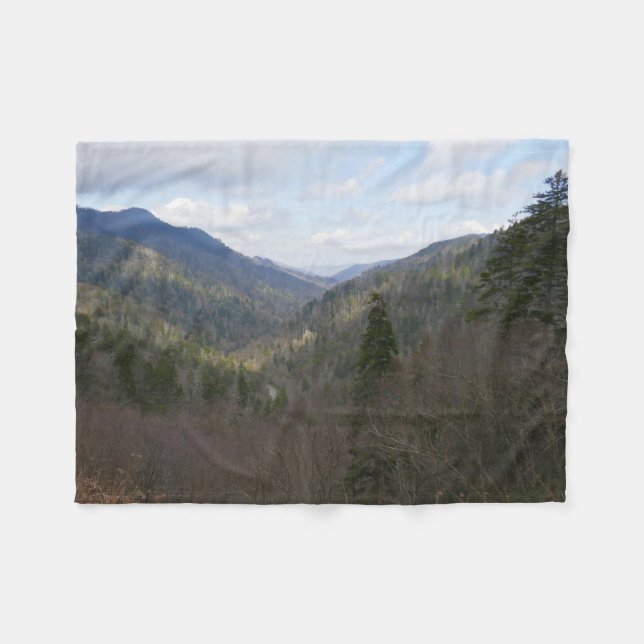 Cobertor De Velo Morton Overlook at Great Smoky Mountains (Frente (Horizontal))