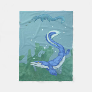 Cobertor De Velo Mosasaurus