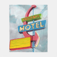 Motel de Phoenix da aguarela