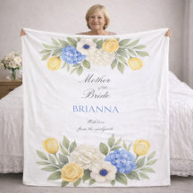 Mother of the Bride Blue Ivory  Wedding Gift  