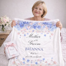 Mother of the Groom  Wildflowers Wedding Gift 