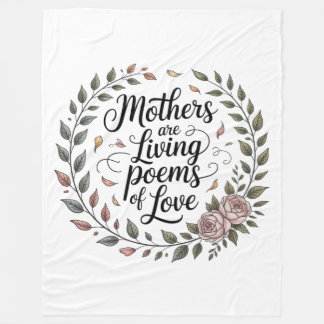 Cobertor De Velo Mothers Are Living Poems Of Love