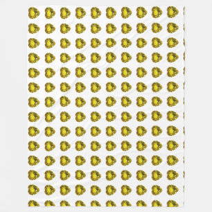 Cobertor De Velo Motif Amarelo