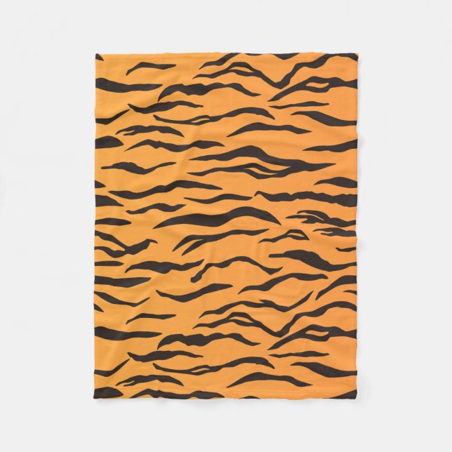 Cobertor De Velo Motif Peau de tigre Rayures  (Frente)