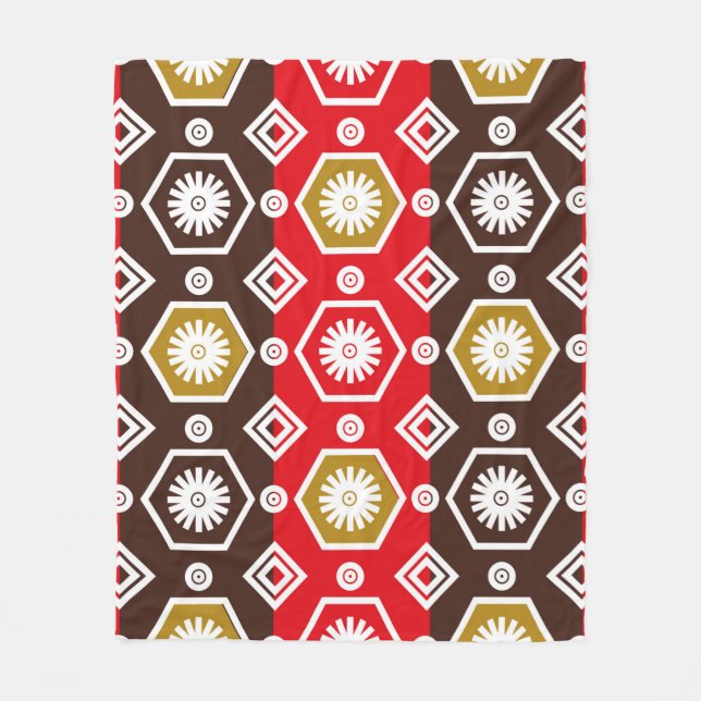 Cobertor De Velo Motivos batidos indonésios com um plano muito dist (Frente)