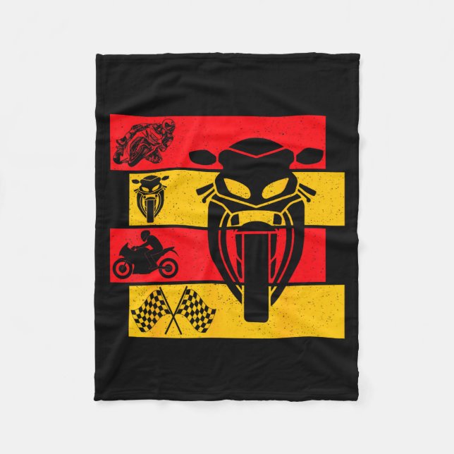 Cobertor De Velo Moto Gp Motorcycle Gp Racing Motorcycles Biker Boy (Frente)