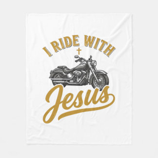 Cobertor De Velo Motociclista Cristão Eu Ando Com Jesus Camisa Vint