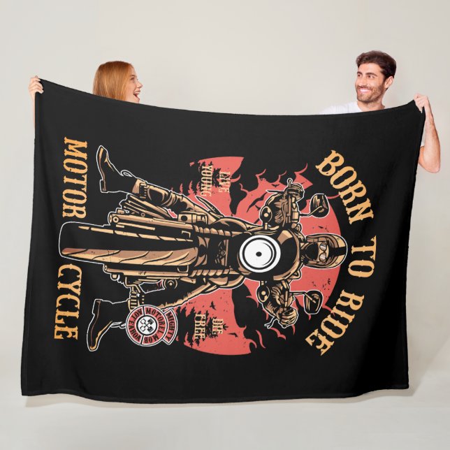 Cobertor De Velo Motociclista Vintage (In Situ)