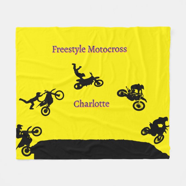 Cobertor De Velo Motocross estilo livre (Frente (Horizontal))