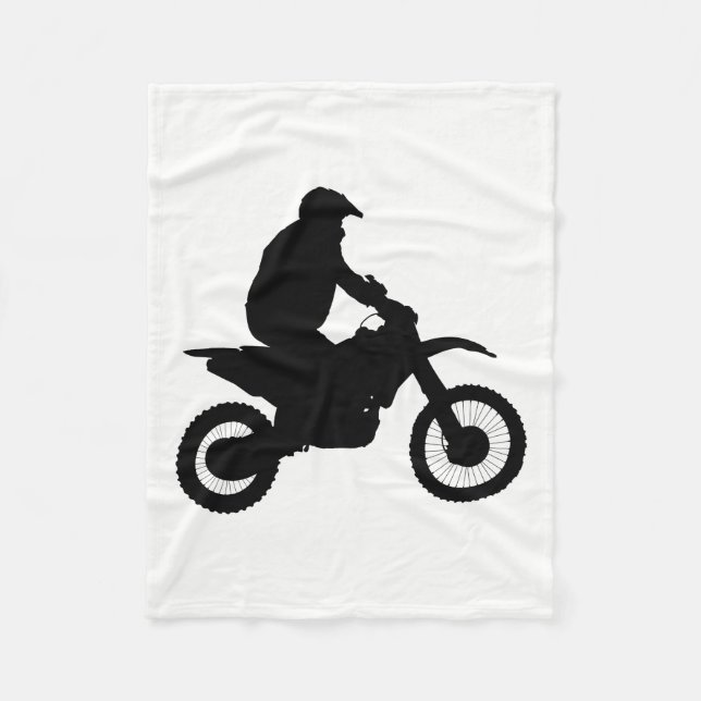 Cobertor De Velo Motocross Silhouette (Frente)