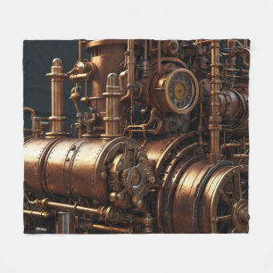 Cobertor De Velo Motor Industrial Steampunk