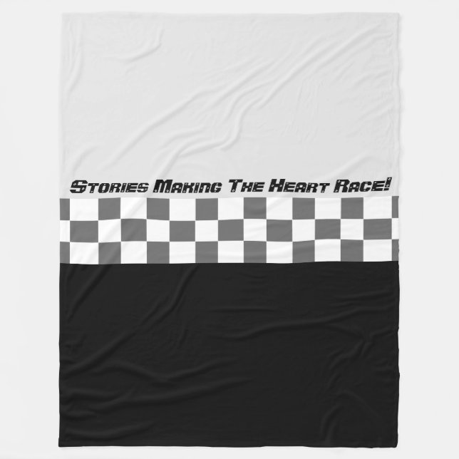 Cobertor De Velo Motor Sport Themed Design (Frente)