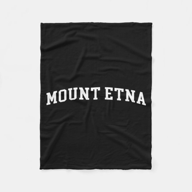 Cobertor De Velo Mount Etna  (Frente)