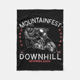 Cobertor De Velo Mountainfest Downhill Motorbike Race Graphic Motor