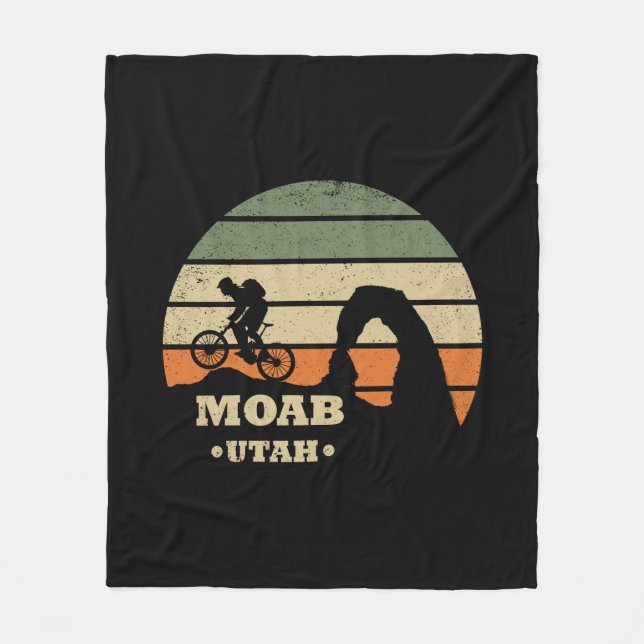 Cobertor De Velo Mtb Moab - Ciclismo de Montanha em Utah (Frente)