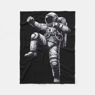Cobertor De Velo Muay Thai Astronaut Kickboxing