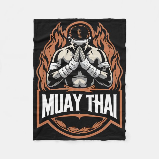 Cobertor De Velo Muay Thai E Thai Boxighter (Frente)
