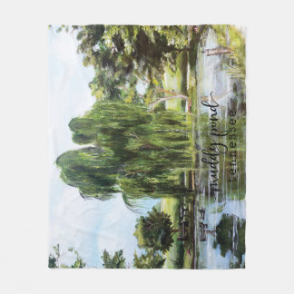Cobertor De Velo Muddy Pond Fleece Blanket