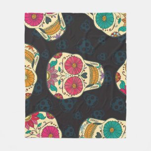 Cobertor De Velo Muertos Skulls: Elegância Sem Olhos Vintage.
