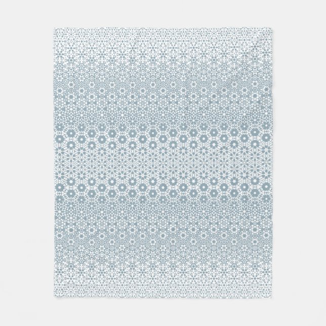 Cobertor De Velo Mug de café mosaico geométrico branco e Cinza (Frente)