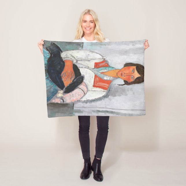 Cobertor De Velo Mulher cigana com bebê, Modigliani (In Situ)