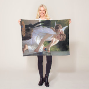 Cobertor De Velo Mulher com Cupido, Bouguereau