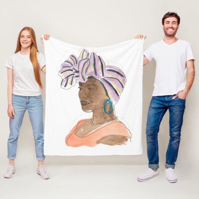 Cobertor De Velo Mulher Forte e Bonita (In Situ)