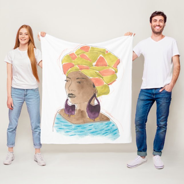 Cobertor De Velo Mulher Forte e Bonita (In Situ)