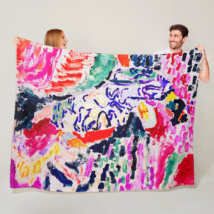 Cobertor De Velo Mulher japonesa ao lado da água, Matisse