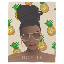 Mulher Negra, Matilhas Douradas, Padrão de Abacaxi