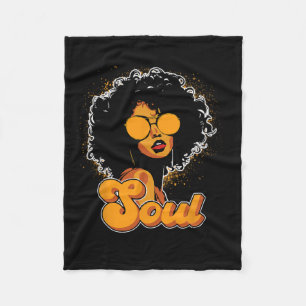 Cobertor De Velo Mulheres Afro-Afro Funk Sólido Estilo Vintage Pret