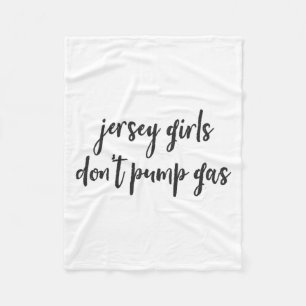 Cobertor De Velo Mulheres Engraçadas de Nova Jersey, Garotas de Jer