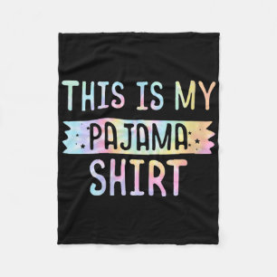 Cobertor De Velo Mulheres Este É Meu Pijama Pj Top Adolescentes Men