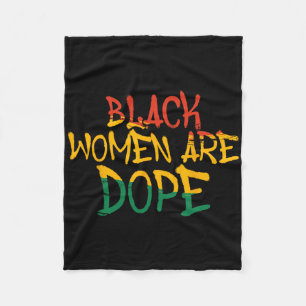 Cobertor De Velo Mulheres Negras São Droga Mês da História Afrocent