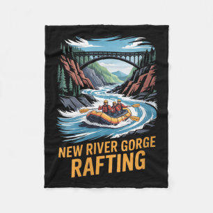 Cobertor De Velo Mulheres Nova Gorge do Rio Rafando Whitewater Kaya