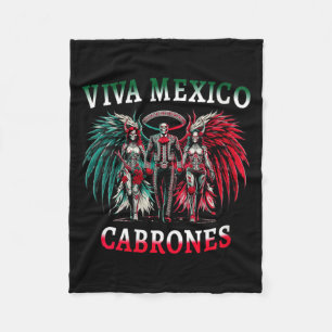 Cobertor De Velo Mulheres Viva México Dia Dos Mortos - Dia Dos