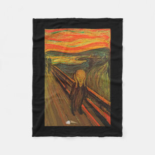 Cobertor De Velo Munch - O Gritar De Gelo