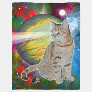 Cobertor De Velo Musgo de Gato Laser