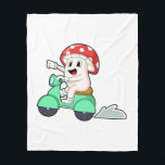 Cobertor De Velo Mushroom as Biker with Scooter.PNG<br><div class="desc">This design is the perfect gift for a birthday,  Christmas and other celebrations. It is suitable for women,  men and kids.</div>