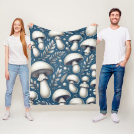 Cobertor De Velo Mushroom Meadow