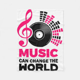 Cobertor De Velo Música Arte Música Pode Mudar O Mundo