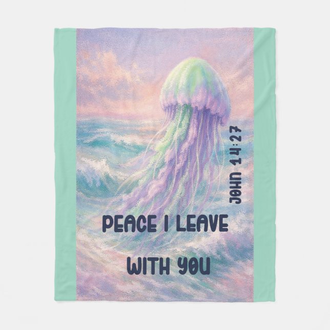 Cobertor De Velo My Peace I Give You (Frente)