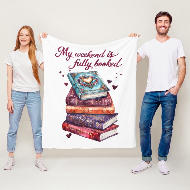 Cobertor De Velo My weekend is fully booked (In Situ)