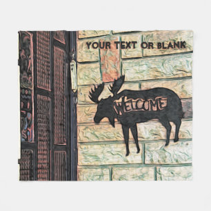 Cobertor De Velo Mystic Moose