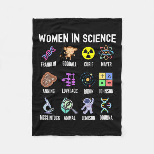 Cobertor De Velo Na Ciência - Feministas Que Empoderam Crianças-Tro