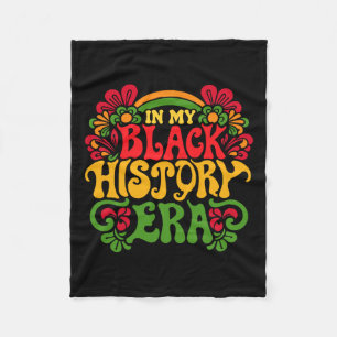 Cobertor De Velo Na Minha Era da História Negra Retro Mês da Histór