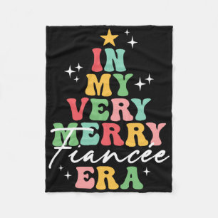 Cobertor De Velo Na Minha Era de Noiva Muito Alegre Natal Groovy Ma