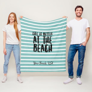 Cobertor De Velo Na Praia Personalizada