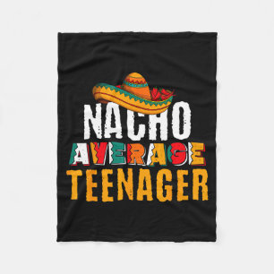 Cobertor De Velo Nacho adolescente médio cinco de maio engraçado me