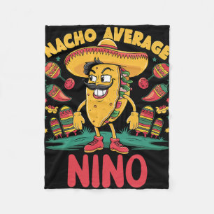 Cobertor De Velo Nacho Average Nino Correspondência Mexicana Cinco